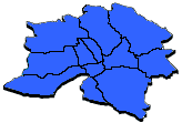 Ausgezhlte Stadtkreise Gemeinderatswahl